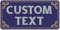 Custom Sign, Custom Street Sign, 11 Font Colors, 13 Font Styles, 4 Hole Options, 22 Sizes, 9x18 Inches, Rust Free DiBound, Fade Resistant, Made in USA by My Sign Center (Fauxsaic 1)