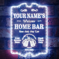 ADVPRO Personalized Your Name Home Bar RGB Dynamic Glam LED Sign - Cut-to-Edge Shape - Smart 3D Decoration - Multicolor Signage st06s32-fnd-p11c-tm-c
