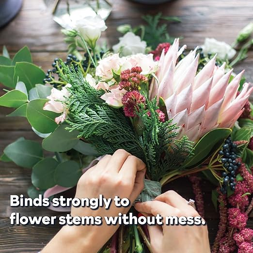 XFasten Floral Arrangement Kit; Flower Arrangements Supplies Included: Green Floral Tapes, Floral Wire Cutter, 22 Gauge Paddle Florist Wire, 26 Gauge Floral Stem Wire for Bouquet Stem Wrap