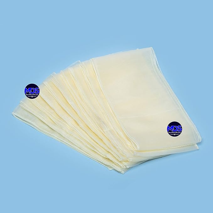 MDS Pack of 150 PCS Organza Chair Sashes Wider Dining Chair Bows Ribbon Tie Back for Wedding Party Birthday Bridal Shower Reception Event Banquet Home Chair Cover Decoration - Ivory