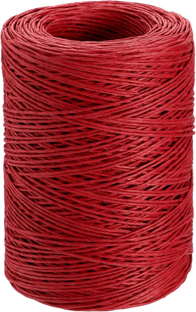 Syhood Floral Vine Bind Wire Rustic Wrapping Wire for Flower Bouquets(Red)