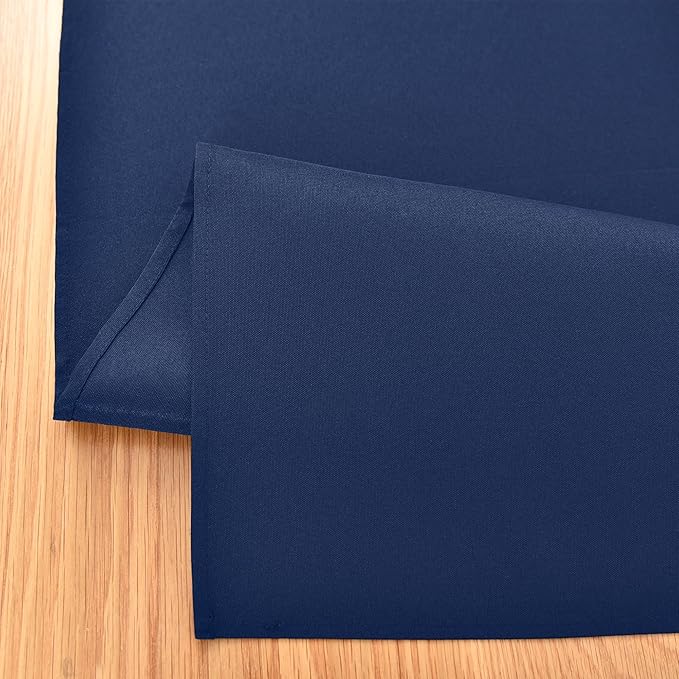 Farmhouse Navy Blue Table Runner Dining Table Runners 72 Inches Long Coffee Table Runner for Dresser Living Room Bedroom Holiday Party Banquet 12X72 Inch