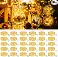 30 Pack Fairy Lights Battery Operated - 7ft 20 Led Twinkle Lights 3 Modes, Bulk Mini String Lights Waterproof for Mason Jars Vases DIY Party Wedding Decoration Christmas -Warm White