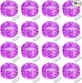16 Pack 30 Led Fairy Lights Battery Operated String Lights 10 Feet Waterproof Twinkle Lights Mason Jar Purple
