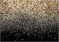 WOLADA Black and Gold Backdrop Golden Glitter Backdrop for Photography Wedding Birthday Baby Shower Party Photo Studio 15x10FT 11176