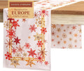 Maison d' Hermine Table Runner 100% Cotton Double Layer Table Runners 108 inches Long Decorative for Home Kitchen Dining Party Baby Shower Wedding Bridal Shower (Crystal Star, 14.50" x 108")
