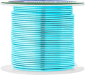 Mandala Crafts 16 Gauge Anodized Aluminum Craft Wire for Jewelry Making - 100 FT Colored Flexible Turquoise Wire - Bendable for Bonsai Armature Crafting Sculpting