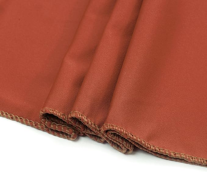 VDS Pack of 300 PCS | Terracotta | Spandex Chair Sashes Bows Without Buckle | Stretch Elastic Banquet Universal Folding Chair Band Tie with for Wedding Party Conference Celebration Event Decoration