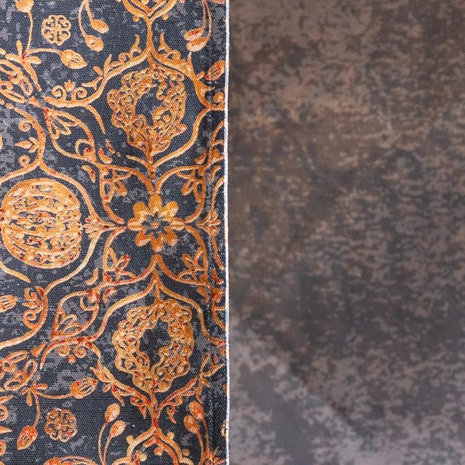 Maison d' Hermine Table Runner 100% Cotton Double Layer Table Runners 108 inches Long for Thanksgiving Christmas Decorations Home Kitchen Dining Party Wedding (Imperfection, 14.5" x 108")