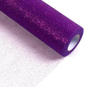 Sparkling Tulle Rolls, 15” by 30 Yards (90FT) Glitter Tulle Spool Ribbon Fabric for Wedding Birthday Bridal Shower Tutu Skirt Party Gift Wrapping(Purple)