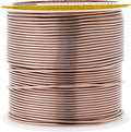 Mandala Crafts 18 Gauge Anodized Aluminum Craft Wire for Jewelry Making - 100 FT Colored Flexible Light Brown Wire - Bendable for Bonsai Armature Crafting Sculpting