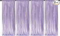JYFLZQ Lavender Sequin Backdrop Curtains 2ft x 8ft 4 Panel Glitter Photo Booth Backdrops Sparkly Photography Background Drapes for Parties Wedding Bridal Showers