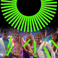 Foam Glow Sticks Bulk, 30 PCS Green Light Up Foam Sticks 3 Modes, Glow Party Supplies for Wedding,Raves, Carnival, Concert, 4th of July, Halloween, Christmas, New Year