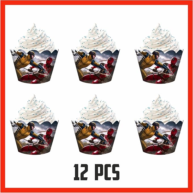 Dedpol Cupcake wrapper - Birthday Decorations.