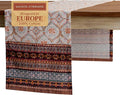 Maison d' Hermine Table Runner 100% Cotton Single Layer Table Runners 72 inches Long for Thanksgiving Christmas Decorations Home Kitchen Dining Party Wedding (Fair Isle, 14.5" x 72")