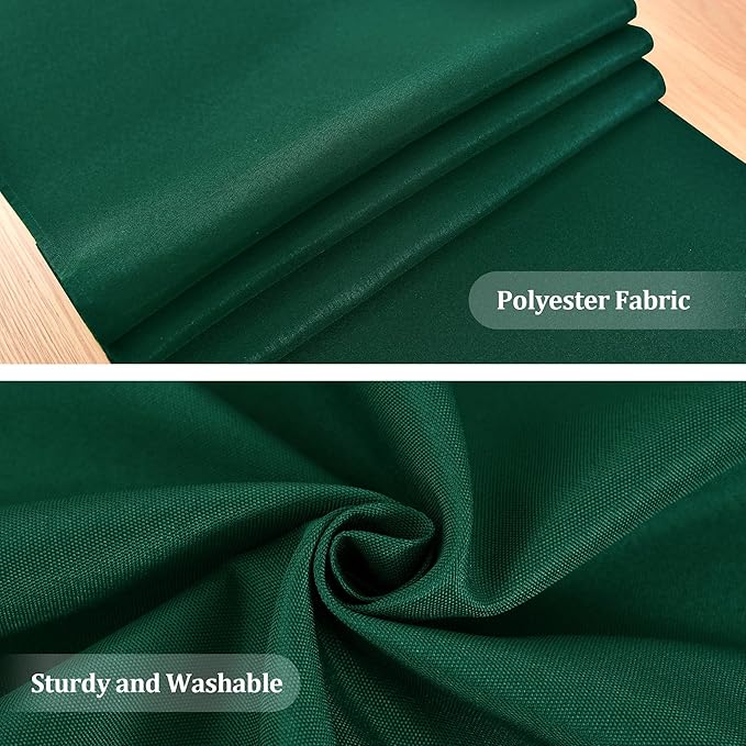 Farmhouse Green Table Runner Dining Table Runners 72 Inches Long Coffee Table Runner for Dresser Living Room Bedroom Holiday Party Banquet 12X72 Inch