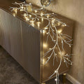 Birchlitland Birch Garland Lights 6FT 48 LED Battery Operated - Lighted Twig Vine with Timer for Christmas Fireplace Decoration Indoor Outdoor Use