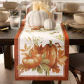 Elrene Home Fashions Autumn Pumpkin Grove Fall Runner, Seasonal Table Decor, 13"x70", Multi Color