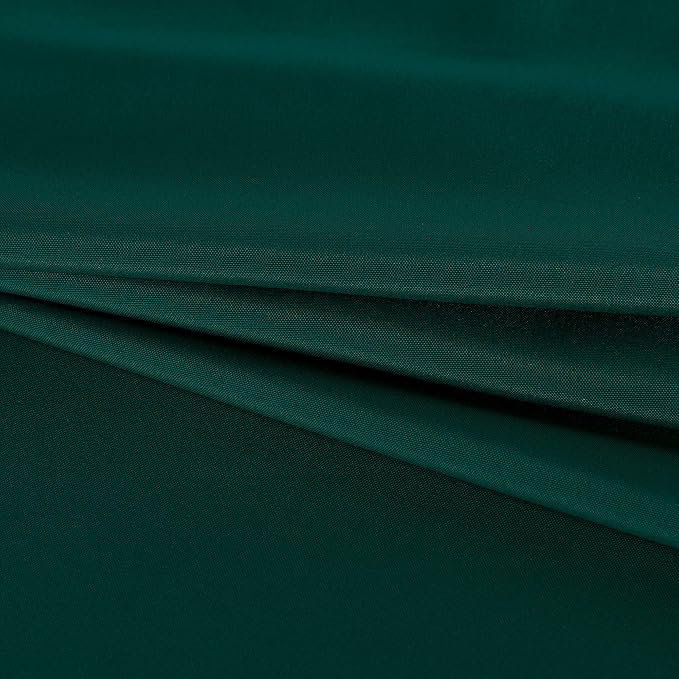 Fitable Rectangle Tablecloth Stain and Wrinkle Resistant Washable Polyester Table Cloth for Buffet Parties and Camping (60x84 inch, Green)