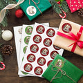 Personalized Christmas Stickers - Custom Name Waterproof Christmas Gift Tags for Gift Box Xmas Holiday Decorations Party Favors - 30 Stickers (Elk)