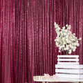 ShinyBeauty Burgundy Sequin Sparkling Backdrop 10x10FT | Photographic Glitter Fabric Backdrop for Wedding Birthday Baby Shower,Party Decor
