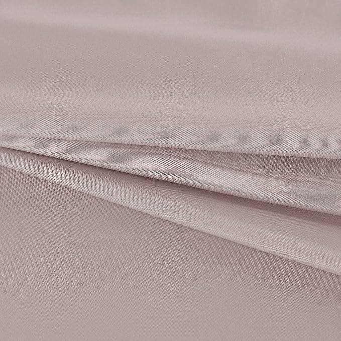 Fitable Rectangle Tablecloth Stain and Wrinkle Resistant Washable Polyester Table Cloth for Buffet Parties and Camping (60x120 inch, Blush)