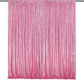 Blush Pink Sequin Backdrop Glitter Backdrop Curtains 10ft x 10ft Glitter Background for Party Baby Shower Wedding Decorations