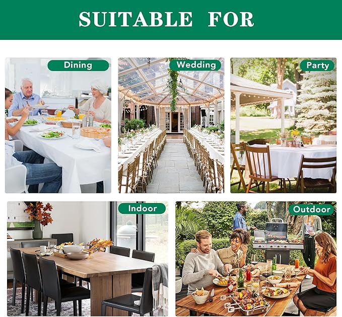 Biscaynebay Textured Fabric Square Tablecloth 54x54 Inch, Dark Grey Water Resistant Spill Proof Table Cloth Small Card Folding Table Covers for Dining, Kitchen, Wedding and Parties, Machine Washable