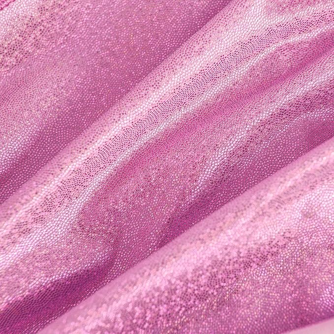 Fitable 2 Pack Pink Sequin Tablecloth for Parties 90x132 Inch - Sparkle Glitter Table Cloth Laser Rectangle Overlay for Wedding Baby Shower Ceremony Birthday Holiday Banquet