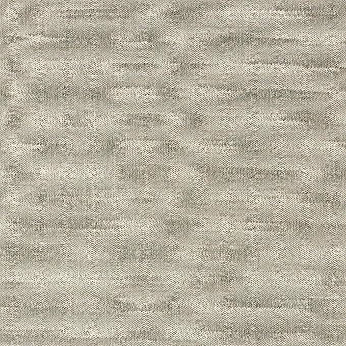 ZeeMart Linen Textured Border Table Runner, 14 x 108 Inch Natural, Farmhouse Style Neutral Table Runners 108 Inches Long, Easy Care Everyday Polyester Table Runner
