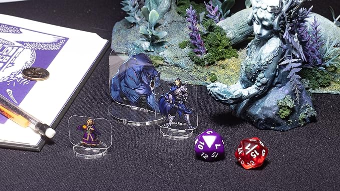 Arcknight Flat Plastic Miniatures: Ancient Evils; 62 Unique Evil-Themed Minis for DND 5e and Pathfinder; Affordable, Skinny Figurines for Dungeons and Dragons and Other Tabletop RPG Games