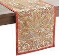 Maison d' Hermine Table Runner 100% Cotton Single Layer Table Runners 48 inches Long for Thanksgiving Christmas Decorations Home Kitchen Dining Party Wedding (Kashmir Paisley, 14.5" x 48")