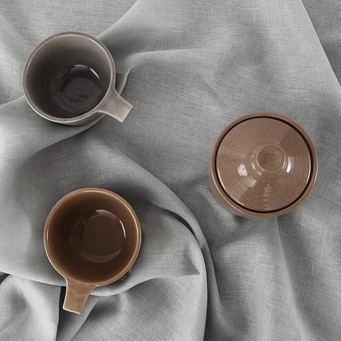 Solino Home Soft Grey Linen Tablecloth 60 x 120 Inch - 100% Pure Linen Hemstitch Table Cloth for Rectangle Tables - Classic Hemstitch, Machine Washable Tablecloth for Fall, Thanksgiving, Christmas