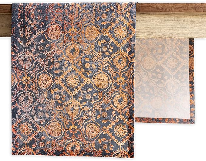 Maison d' Hermine Table Runner 100% Cotton Single Layer Table Runners 36 inches Long for Thanksgiving Christmas Decorations Home Kitchen Dining Party Wedding (Imperfection, 14.5" x 36")