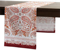 Maison d' Hermine Table Runner 100% Cotton Single Layer Table Runners 48 inches Long for Thanksgiving Christmas Decorations Home Kitchen Dining Party Wedding (Orient, 14.5" x 48")