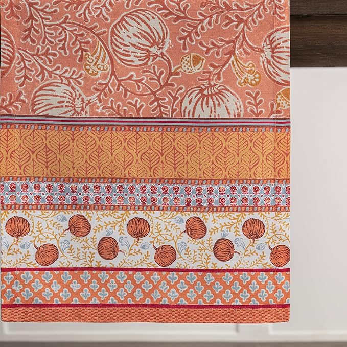 Maison d' Hermine Table Runner 100% Cotton Single Layer Table Runners 72 inches Long for Thanksgiving Christmas Decorations Home Kitchen Dining Party Wedding (Harvest Festival, 14.5" x 72")