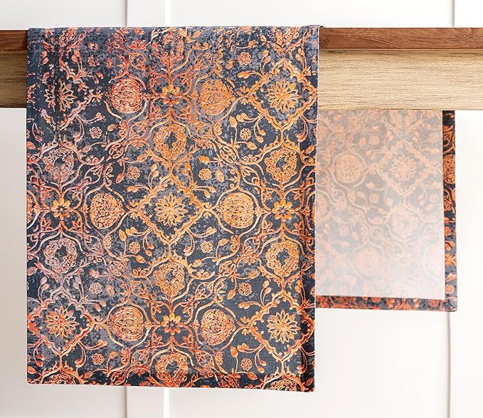 Maison d' Hermine Table Runner 100% Cotton Single Layer Table Runners 36 inches Long for Thanksgiving Christmas Decorations Home Kitchen Dining Party Wedding (Imperfection, 14.5" x 36")